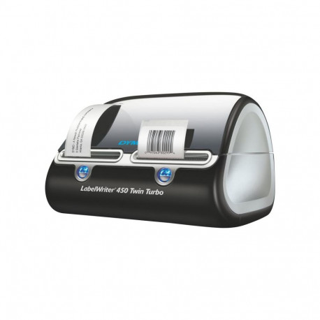 Printer - Dymo LabelWriter 450 Twin Turbo, 300 DPI, 1.55 In/Min, Black