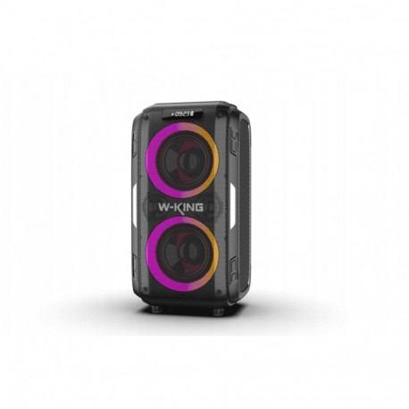Speaker - W-KING T9 Pro 120W RMS, Bluetooth 5.0, RGB Backlighting - Black