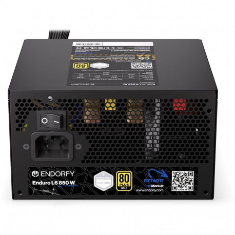 Power Supply Unit - ENDORFY Enduro L6 850 W 80 PLUS Gold ATX Power Supply Black