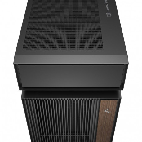 Computer Case - DeepCool CL6600 Midi Tower, Tempered Glass, Multi-Color Illumination, Black