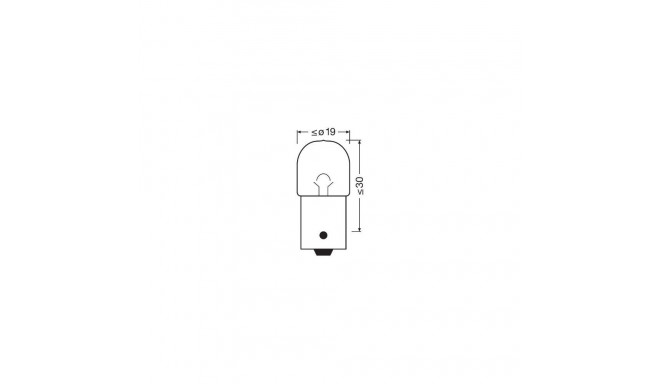 12V R5W 5W BA15S