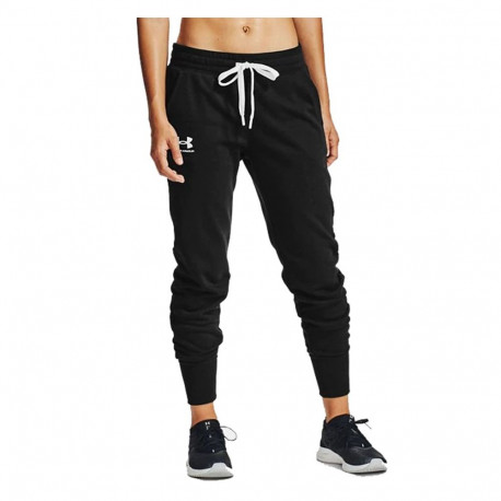Spodnie damskie Under Armour Rival Fleece czarne 1356416 001