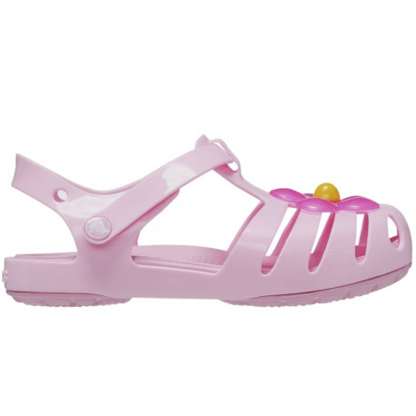 Crocs laste sandaalid Isabela Charm 208445 6S0, roosa