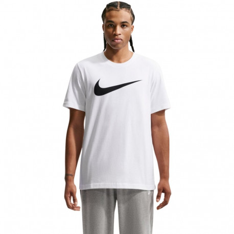 Nike meeste t-särk DC5094 Nsw Icon Swoosh 100 2XL, valge