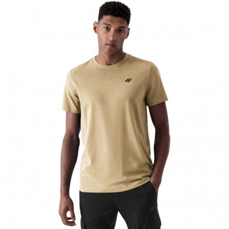 4F meeste t-särk M4484 4FWSS26TTSHM4484 83S 3XL, beež