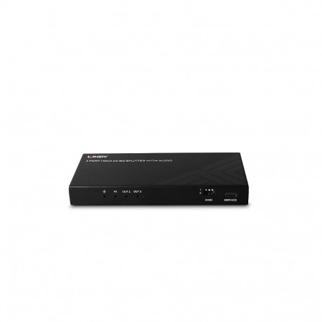 Lindy 2 Port HDMI 8K60 Splitter with Audio