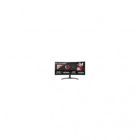 LG 34WR50QK-B  34 "  VA  QHD  21:9  100 Hz  5 ms  3440 x 1440 pixels  240 cd/m  HDMI ports quantity 