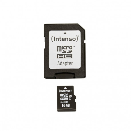 Intenso microSDHC mälukaart class 10 UHS-I 16GB