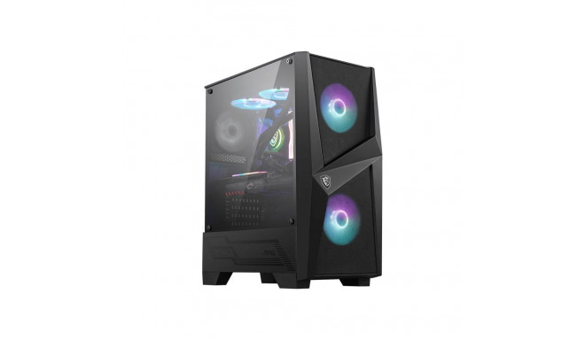 MSI MAG FORGE 100R  tower case (black  tempered glass)