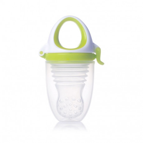 Kidsme Food Feeder Plus bērna ēdināšanas ierīce no 6 mēn  Lime 160361LI