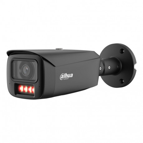 DAHUA bullet-võrgukaamera HFW5659T1 ASE PV 0280B PRO 6MP, must