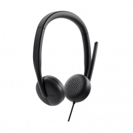Dell Headset WH3024 Built-in microphone USB-C  USB-A Black