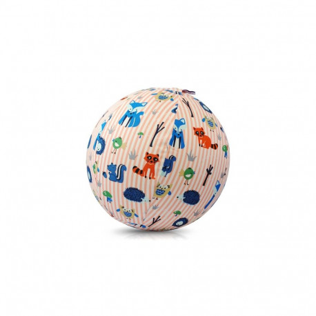 Bubabloon lateksõhupall 040390 riidekattega loomatriibuline, roosa