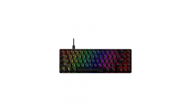 HyperX mehaaniline klaviatuur Alloy Origins 65 punased lülitid