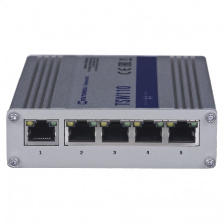 TELTONIKA TSW110 Switch  5x RJ45 1000Mb/s  L2