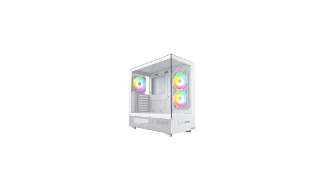 Montech XR Midi-Tower case  Tempered Glass - white