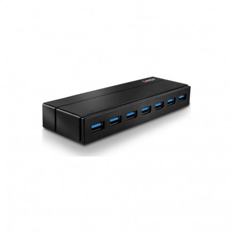 Lindy USB 3.1/3.0 jaotur 7-pordiline laadimisfunktsiooniga