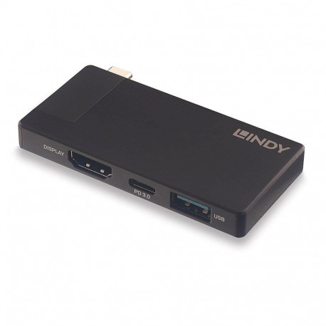LINDY dokkimisjaam 43336 I/O USB-C/DST-MICRO