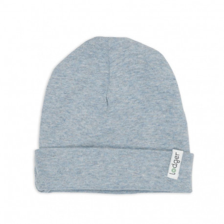 Lodger Beanie Melange bernu cepurite  Blue Fogg  0-6 men.
