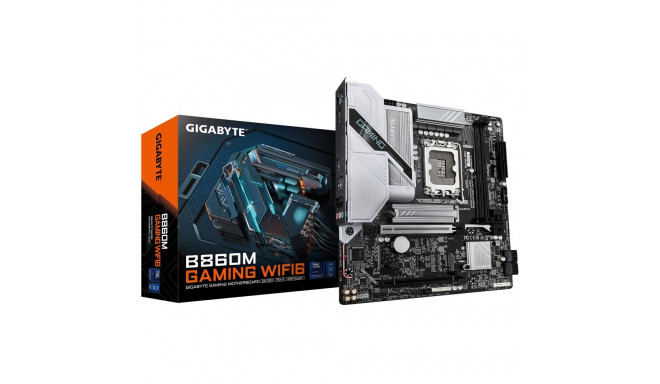 MainboardGIGABYTEIntel B860 ExpressLGA1851Micro-ATXMemory DDR5Memory slots 2B860MGAMINGWIFI6