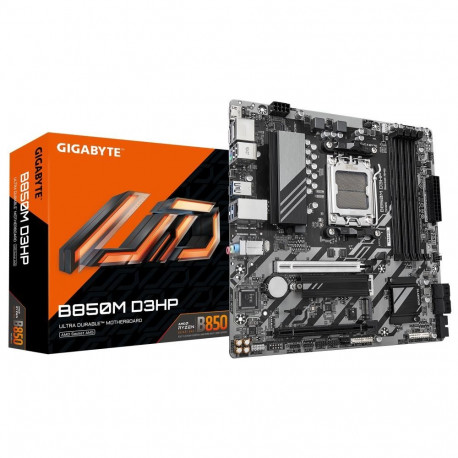 GIGABYTE B850M D3HP Motherboard - AMD Ryzen 9000 Series CPUs  5+2+2 Phases Digital VRM  up to 8200MH