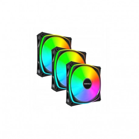 CASE FAN 120MM/AX120 PRO BLACK 3 IN 1 MONTECH