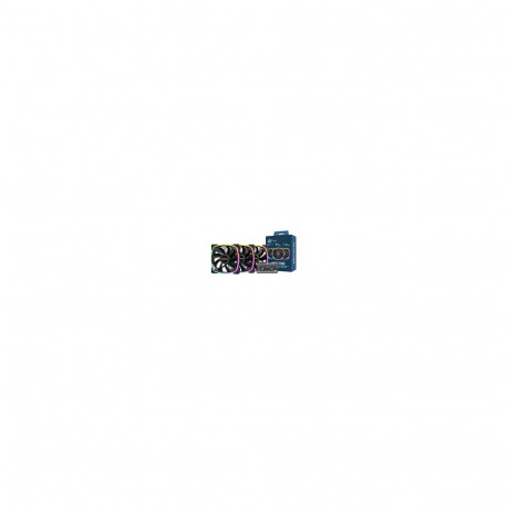 Montech AX120 PWM ARGB Lufter  3er Pack  schwarz - 120mm