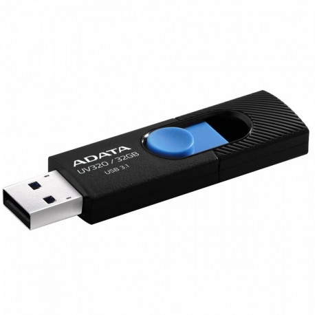 ADATA USB 3.1 mälupulk UV320 32GB, must/sinine