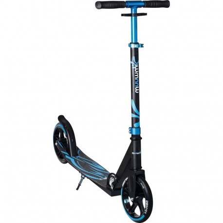 Akcija! Muuwmi Aluminium Scooter Plus skrejritenis 205 mm  zils - melns AU 575