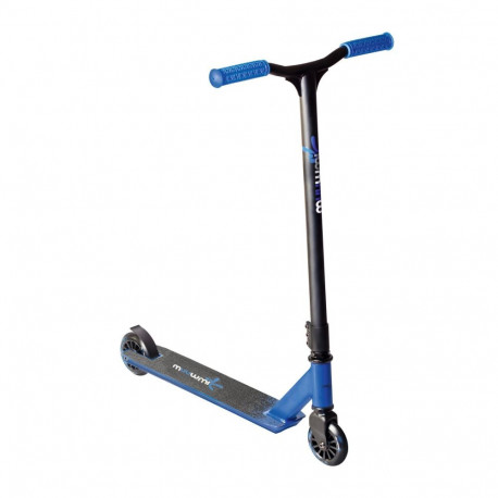 Akcija! Muuwmi Stuntscooter skrejritenis 100 mm  melns/zils AU 408