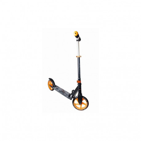 Muuwmi Aluminium Scooter skrejritenis 200 mm  melns/oranžs AU 116