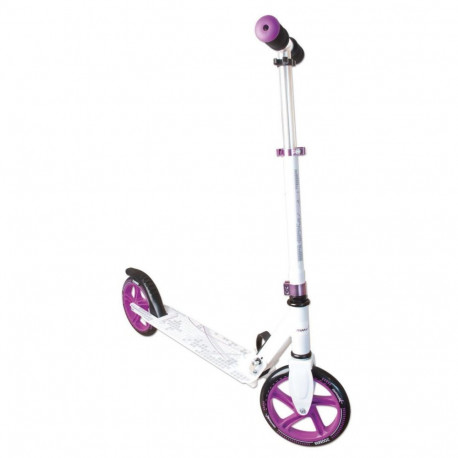 Muuwmi Aluminium Scooter skrejritenis 200 mm  balts/violets AU 117