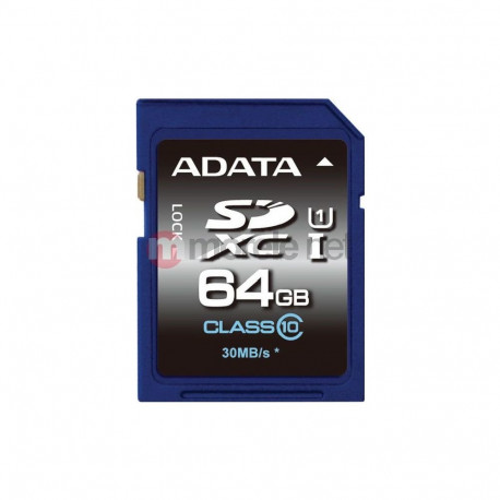 ADATA SDXC 64GB Class 10 (ASDX64GUICL10-R)