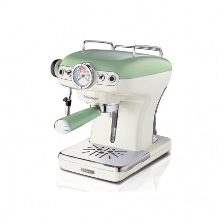 Akcija! Ariete espresso kafijas automāts Vintage  Green A1389/14