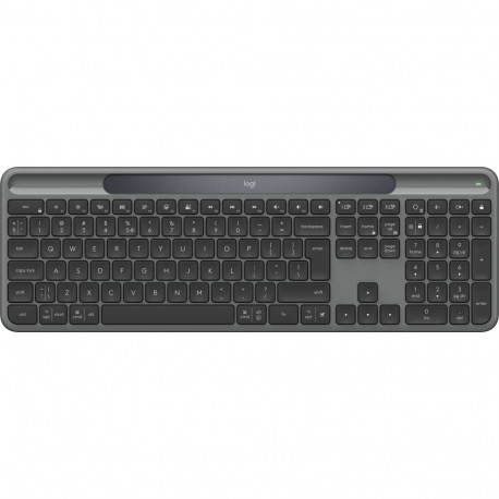 Logitech Slim Solar+ INTNL-973 US INT'L 2.4GHz/BT UNIV B2C, grafiit