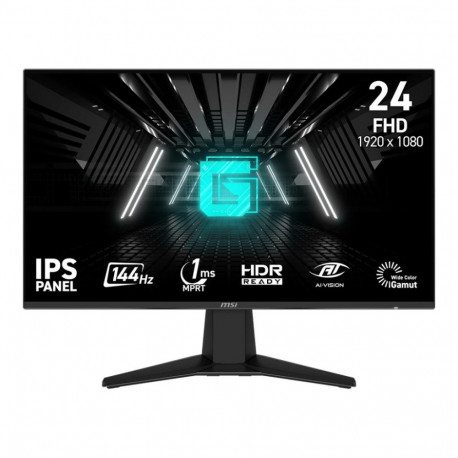 MSI mängurimonitor G242LE14 23.8" LCD IPS mattpaneel 1920x1080 16:9 144Hz 1ms kallutatav, must