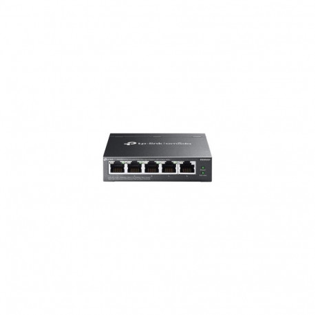 TP-Link Omada haldatav Gigabit Ethernet lüliti ES205G (10/100/1000) Power over Ethernet (PoE), must