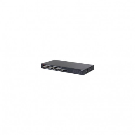 Dahua lüliti DH-CS4226-24ET-375 L2-tüüpi lauale ja postamendile paigaldatav 24 PoE-porti 375W
