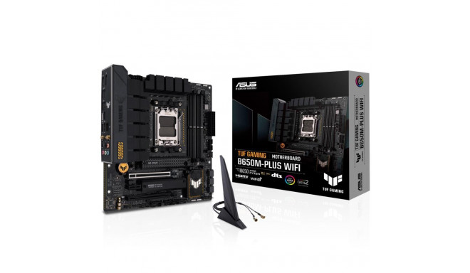 ASUS emaplaat AMD B650S AM5 MicroATX DDR5 4x mälupesa 1x PCI-Express 4.0 x16 1x PCI-Express 4.0 x1 2