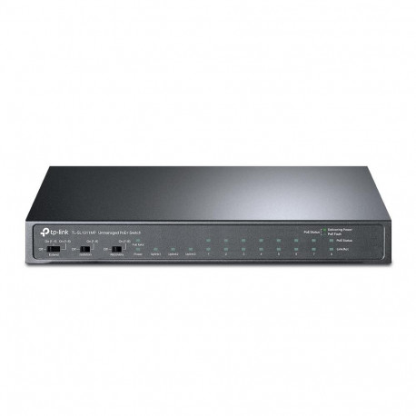 TP-LINK laual olev lüliti 8-Port 10/100Mbps + 3-Port Gigabit koos 8-Port PoE+