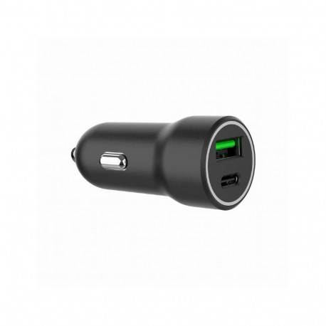 Gembird USB-autolaadija TA-UC-A2PDQC20-CAR-01 2-pordiga