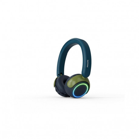 Philips TAK4200CT/00 headphones/headset Wireless Head-band Calls/Music Bluetooth Blue  Green 4895229