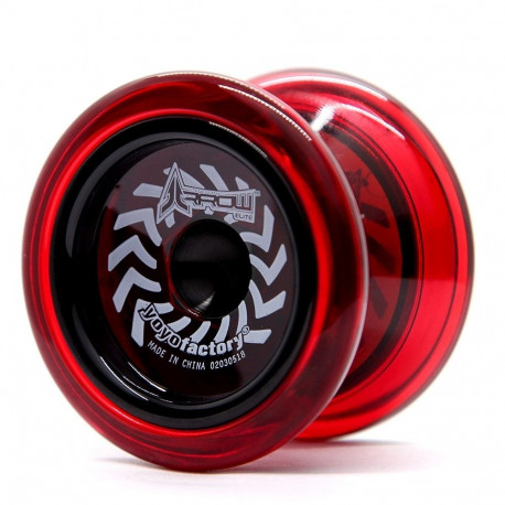YoYoFactory jo-jo AROW YO 450 algajatele, sarkans