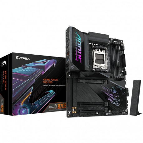 GIGABYTE emaplaat X870EAPROX AMD X870E socket AM5 ATX DDR5-SDRAM 4x pesad 4x M.2 pesad Wi-Fi jah Blu