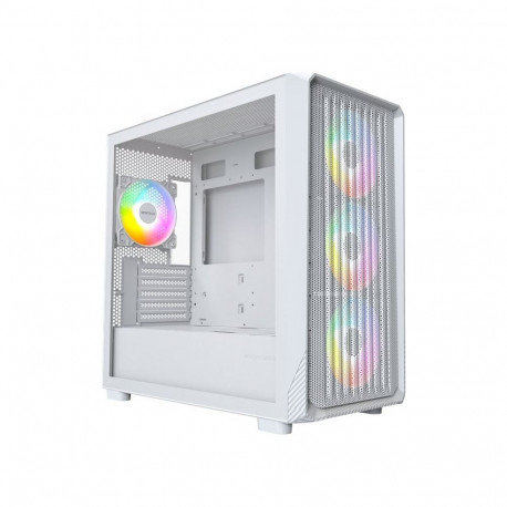 CaseMONTECH korpus X5M micro-ATX/Mini-ITX, valge
