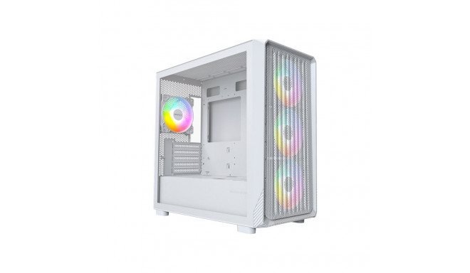 CaseMONTECH korpus X5M micro-ATX/Mini-ITX, valge