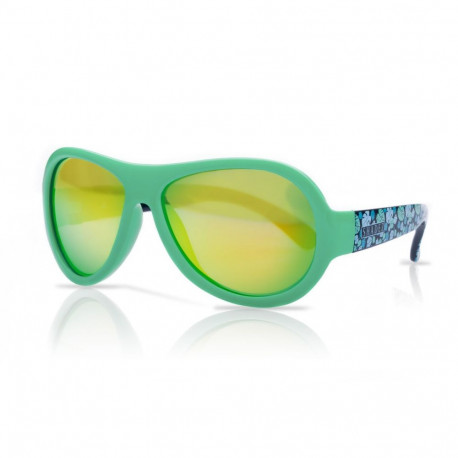 Akcija! SHADEZ Designer Leaf Print Green Junior bērnu saulesbrilles  3-7 gadi SHZ 44