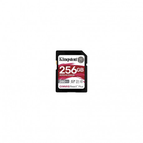KINGSTON mälukaart Canvas React Plus SDXC 256GB