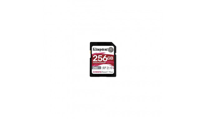 KINGSTON 256GB Canvas React Plus SDXC