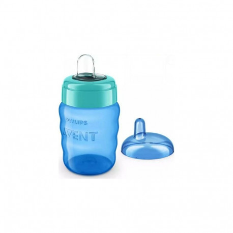 Philips Avent õppetass SCF553/05 260ml 9M+ easy sip silikoonist otsik, sinine